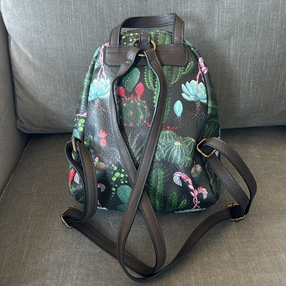Cactus Botanical Mini Backpack - Picture 2 of 8